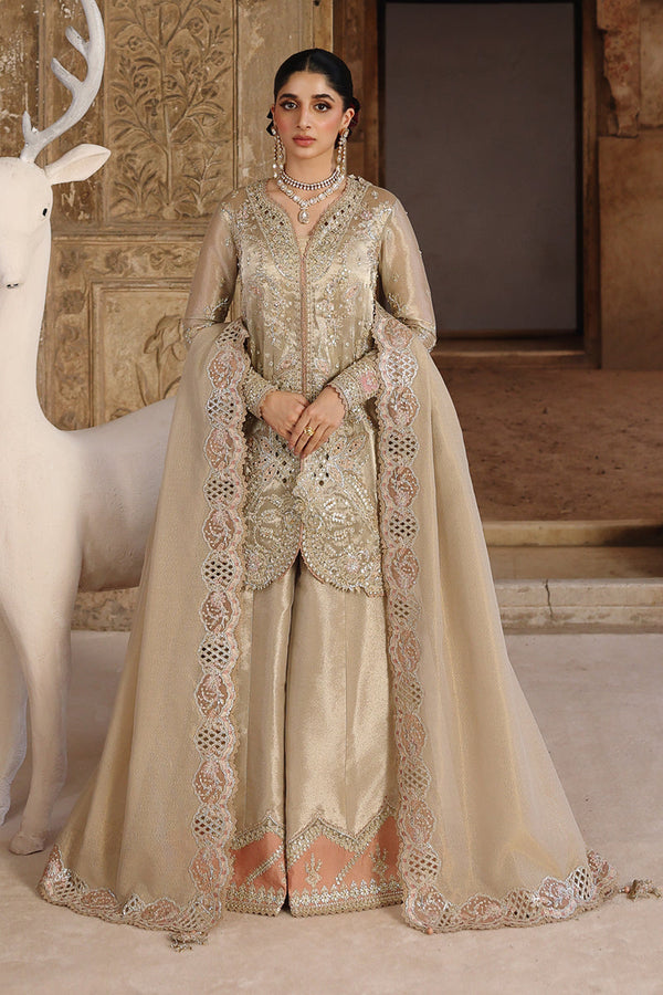 Qalamkar | Shadmaani Formals 25 | RH-07 AMEERA - by Libasekhas UK - Registered Vendor of : Qalamkar - 100% Original Designer Dress
