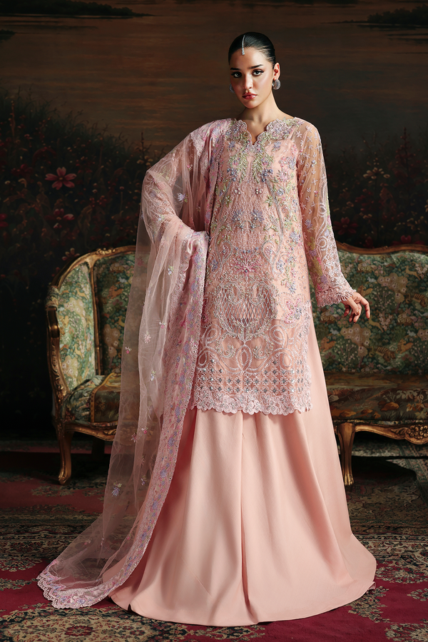 Rajbari | Sage Luxury Formals | Eyzel - by Libasekhas UK - Registered Vendor of : Rajbari - 100% Original Designer Dress