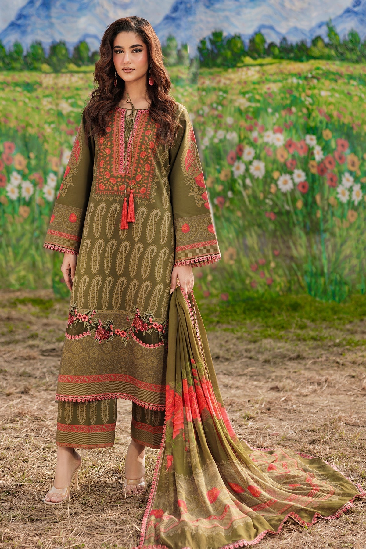 Charizma | Combination Lawn | CC6-11 - by Libasekhas UK - Registered Vendor of : Charizma - 100% Original Designer Dress