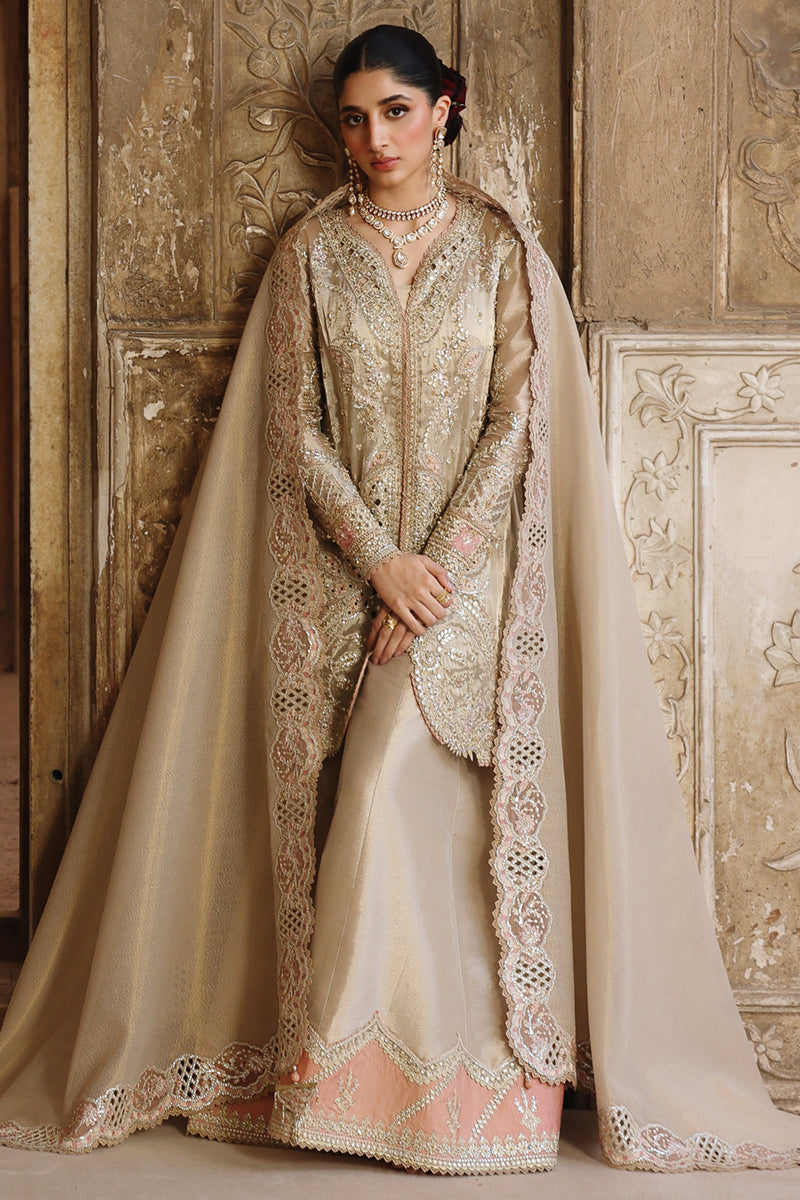 Qalamkar | Shadmaani Formals 25 | RH-07 AMEERA - by Libasekhas UK - Registered Vendor of : Qalamkar - 100% Original Designer Dress