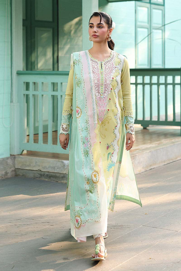 Qalamkar | Q Prints 26 | AX-10 (A) JOVIE - by Libasekhas UK - Registered Vendor of : Qalamkar - 100% Original Designer Dress