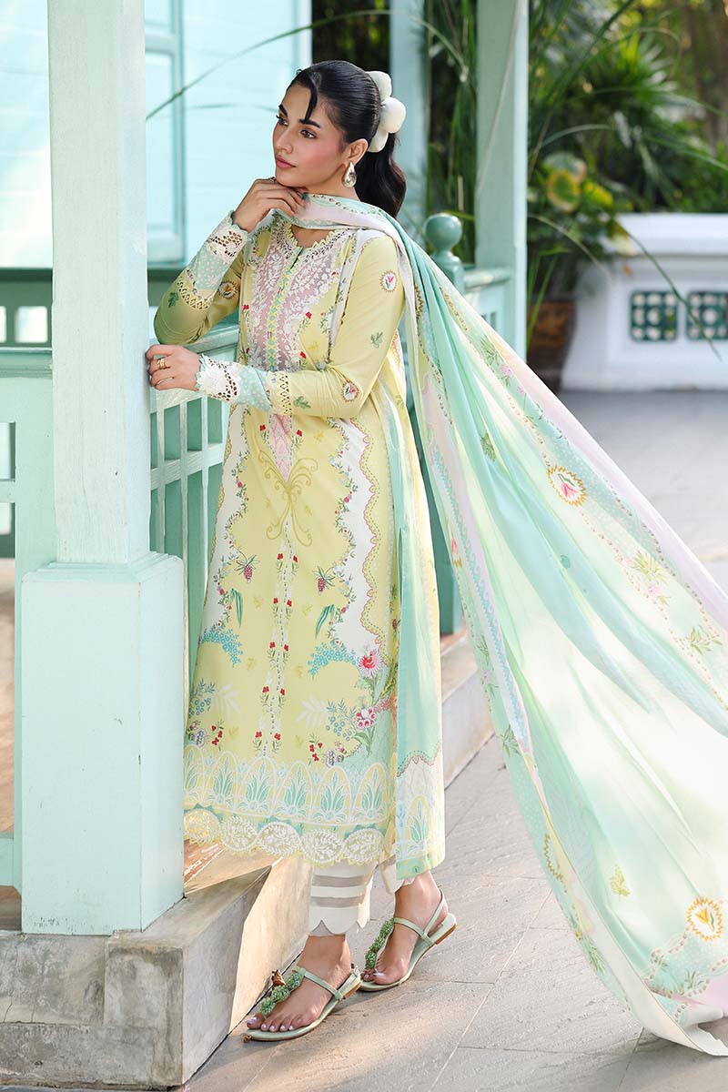 Qalamkar | Q Prints 26 | AX-10 (A) JOVIE - by Libasekhas UK - Registered Vendor of : Qalamkar - 100% Original Designer Dress