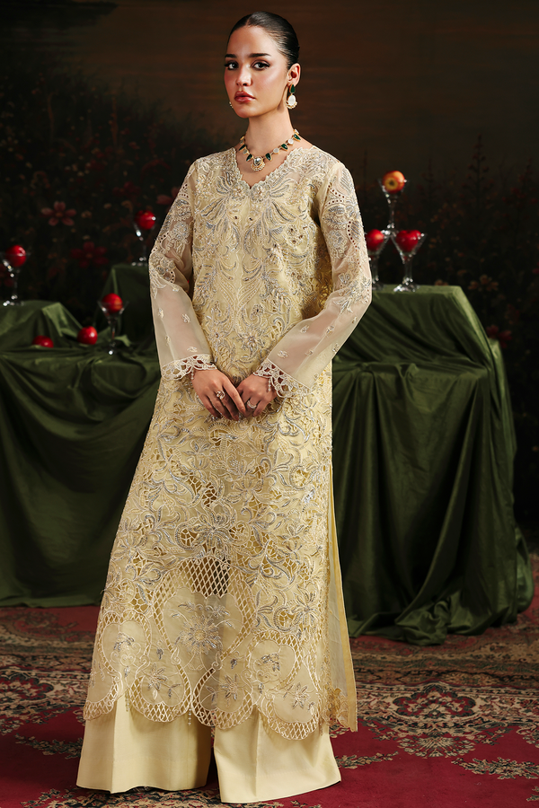 Rajbari | Sage Luxury Formals | Simer - by Libasekhas UK - Registered Vendor of : Rajbari - 100% Original Designer Dress
