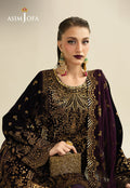 Asim Jofa | Makhmal Velvet 25 | AJULM-02 - by Libasekhas UK - Registered Vendor of : Asim Jofa - 100% Original Designer Dress