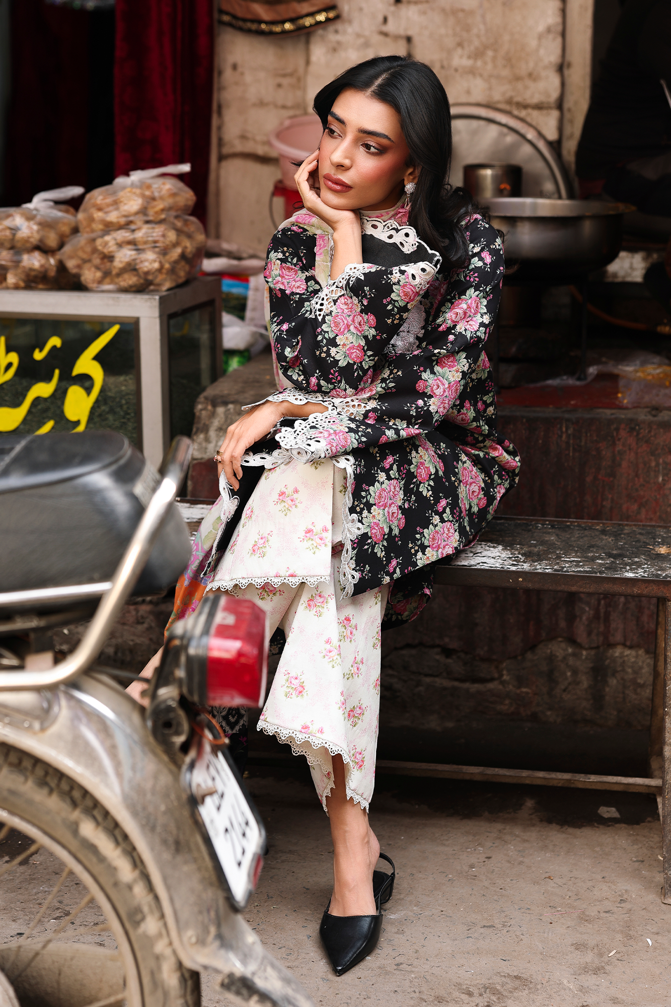 Rajbari | Nissa Floral Symphony | Vol. II | 06 - by Libasekhas - Registered Vendor of : Rajbari - 100% Original Designer Dress