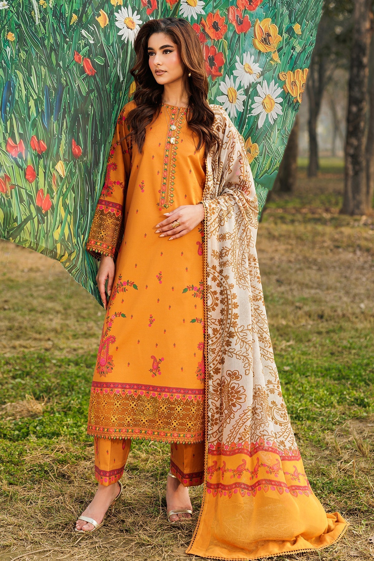 Charizma | Combination Lawn | CC6-14 - by Libasekhas UK - Registered Vendor of : Charizma - 100% Original Designer Dress