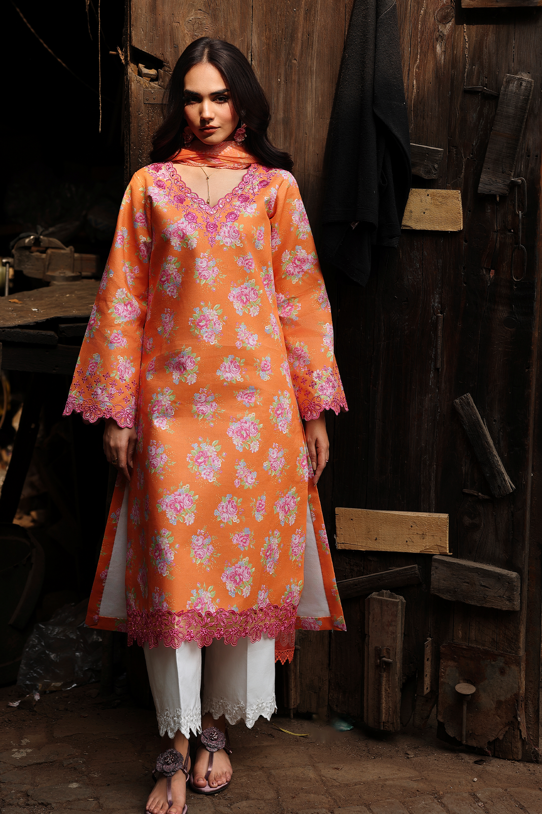 Rajbari | Nissa Floral Symphony | Vol. II | 04 - by Libasekhas - Registered Vendor of : Rajbari - 100% Original Designer Dress