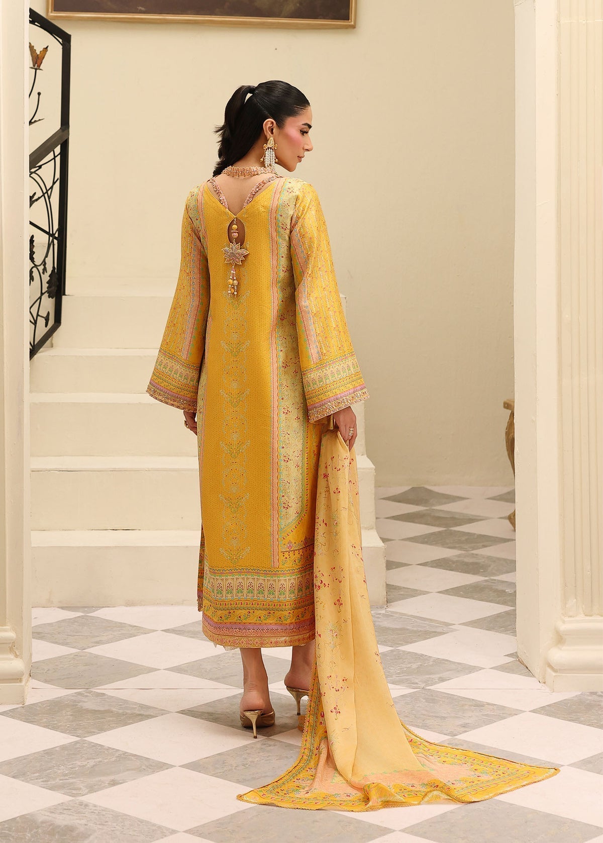 Kanwal Malik | Sorelle Luxe Silk 26 | Caprina - by Libasekhas UK - Registered Vendor of : Kanwal Malik - 100% Original Designer Dress