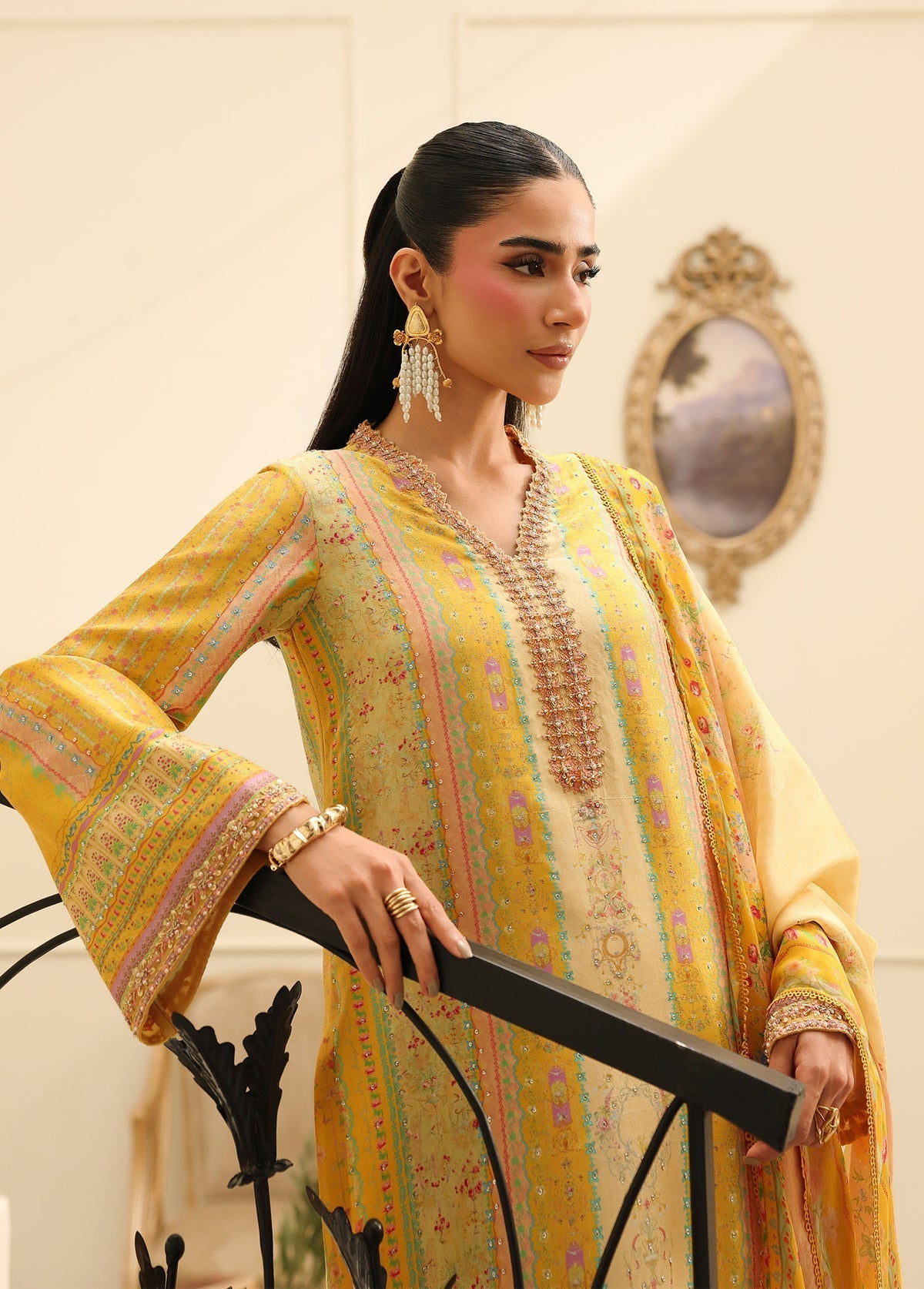 Kanwal Malik | Sorelle Luxe Silk 26 | Caprina - by Libasekhas UK - Registered Vendor of : Kanwal Malik - 100% Original Designer Dress