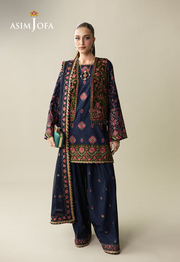 Asim Jofa | Makhmal Velvet 25 | AJULM - by Libasekhas UK - Registered Vendor of : Asim Jofa - 100% Original Designer Dress