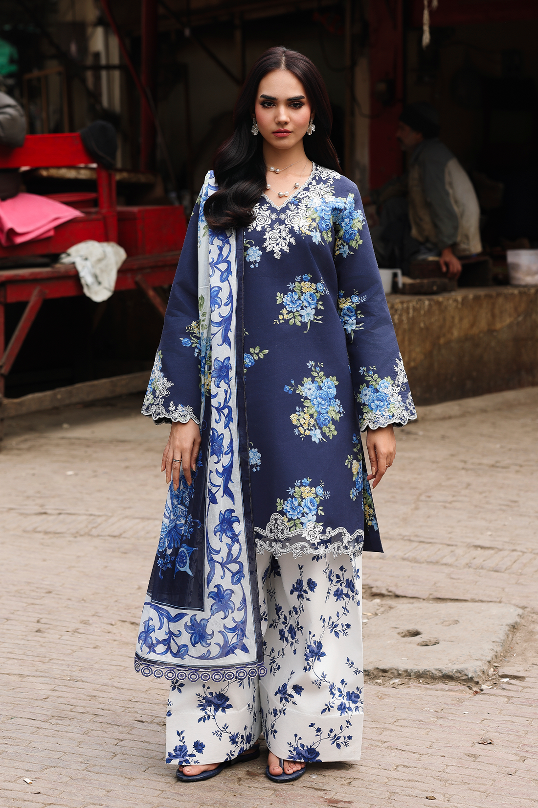 Rajbari | Nissa Floral Symphony | Vol. II | 05 - by Libasekhas - Registered Vendor of : Rajbari - 100% Original Designer Dress