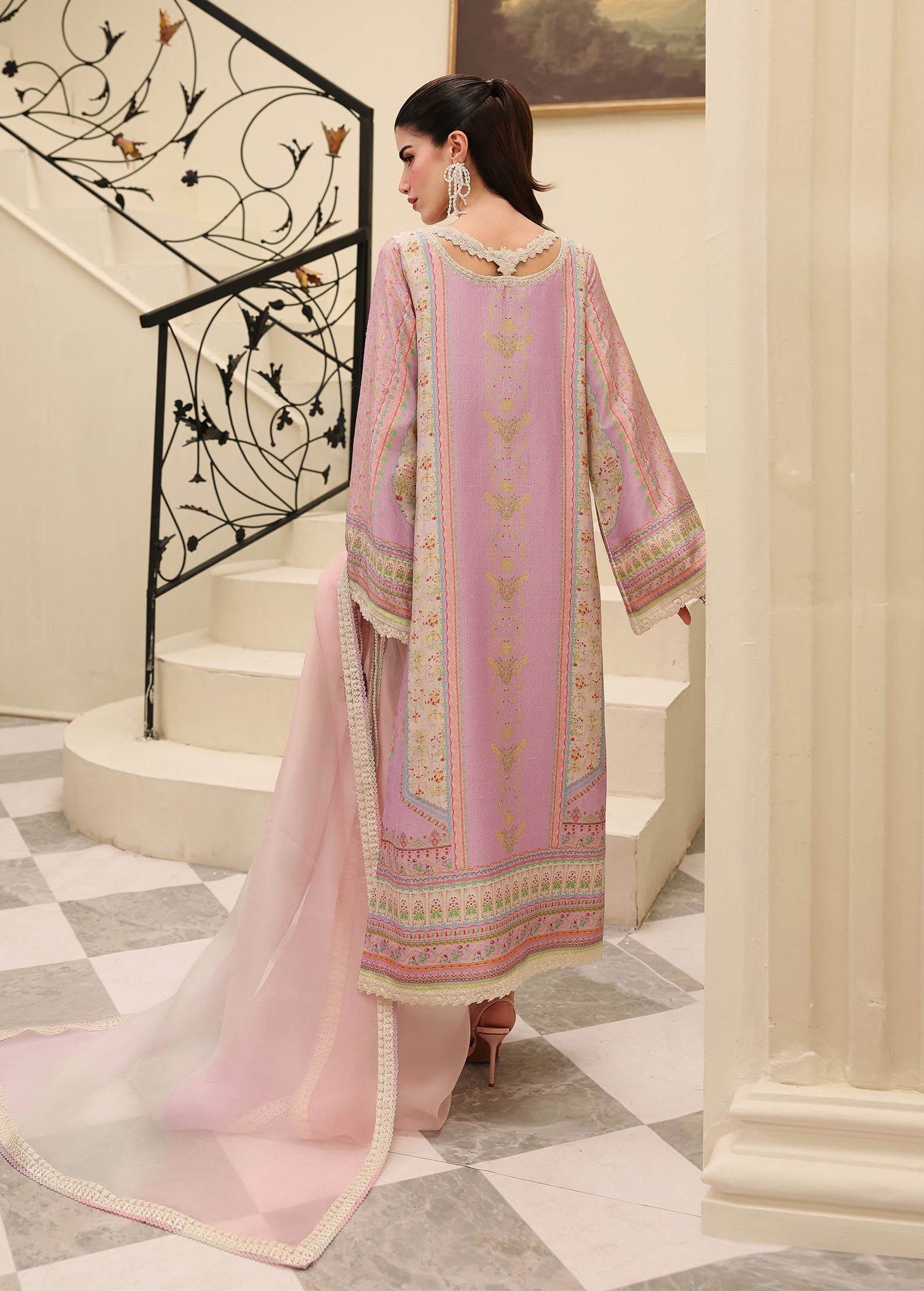 Kanwal Malik | Sorelle Luxe Silk 26 | Roselle - by Libasekhas UK - Registered Vendor of : Kanwal Malik - 100% Original Designer Dress