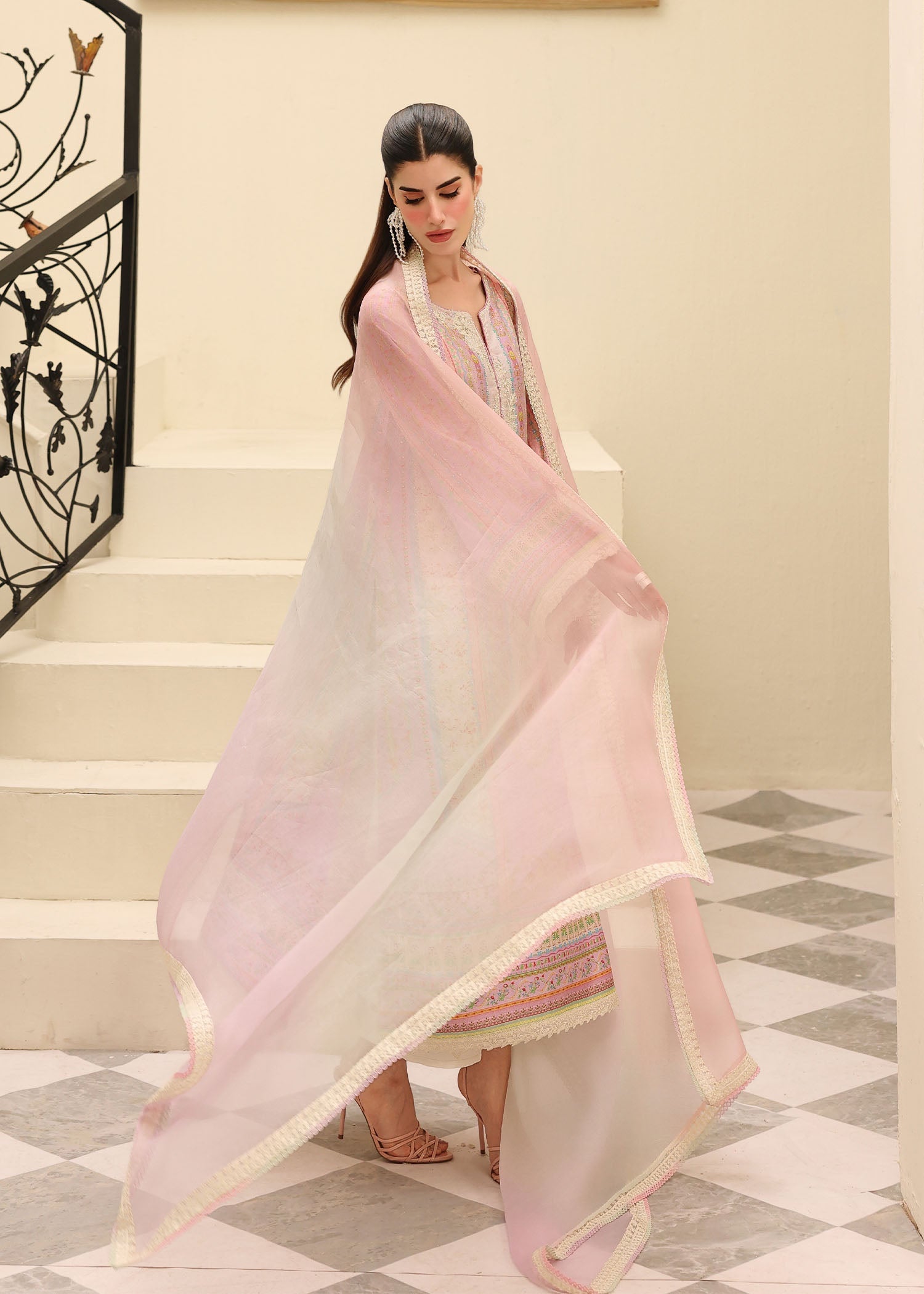 Kanwal Malik | Sorelle Luxe Silk 26 | Roselle - by Libasekhas UK - Registered Vendor of : Kanwal Malik - 100% Original Designer Dress