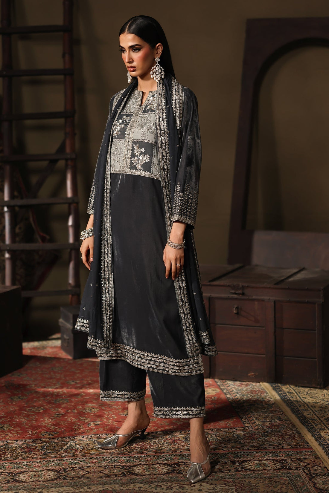 Charizma | Signora Velvet 25 | CVT5-03 - by Libasekhas UK - Registered Vendor of : Charizma - 100% Original Designer Dress