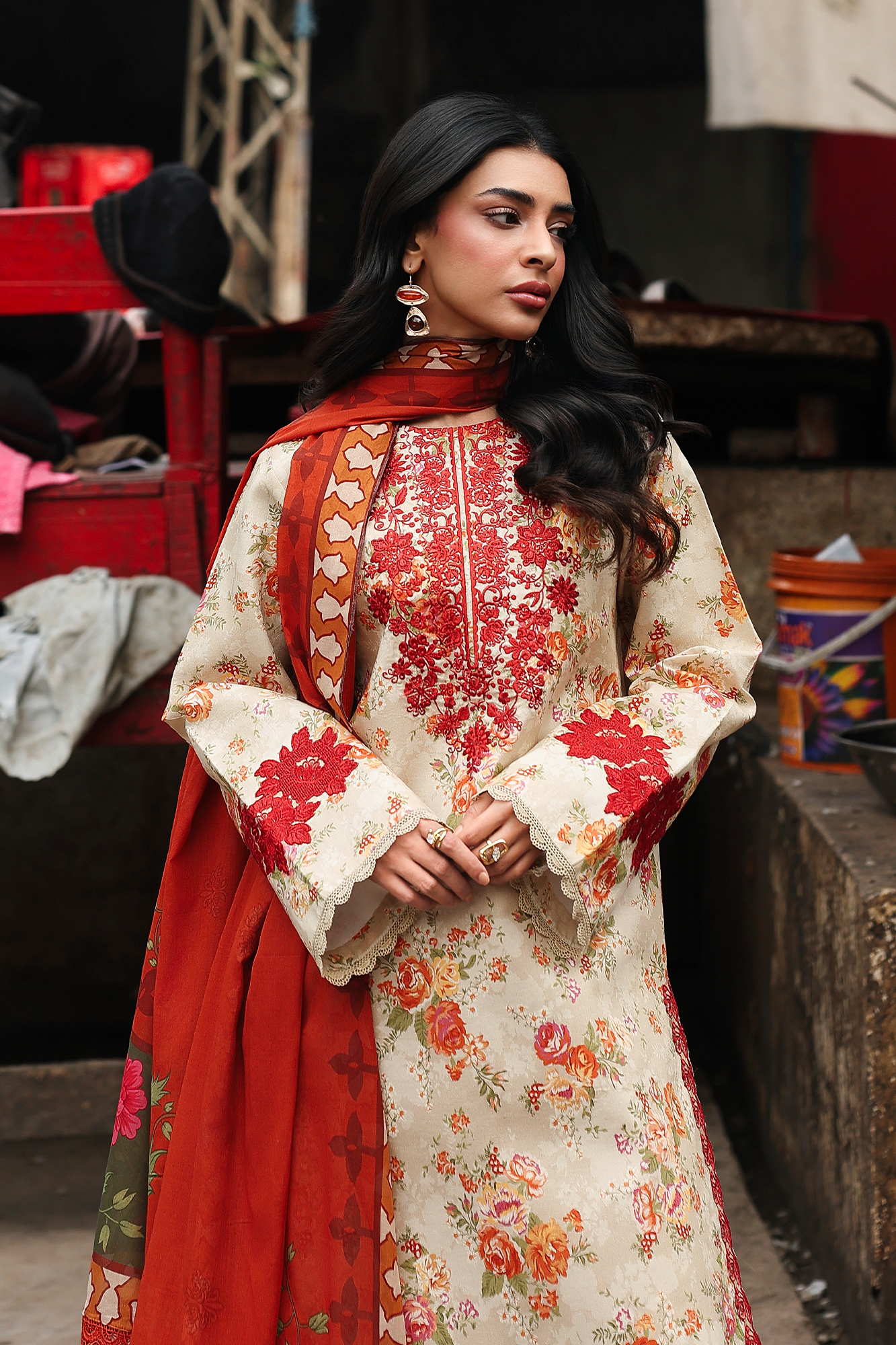 Rajbari | Nissa Floral Symphony | Vol. II | 01 - by Libasekhas - Registered Vendor of : Rajbari - 100% Original Designer Dress