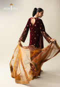 Asim Jofa | Makhmal Velvet 25 | AJULM-07 - by Libasekhas UK - Registered Vendor of : Asim Jofa - 100% Original Designer Dress