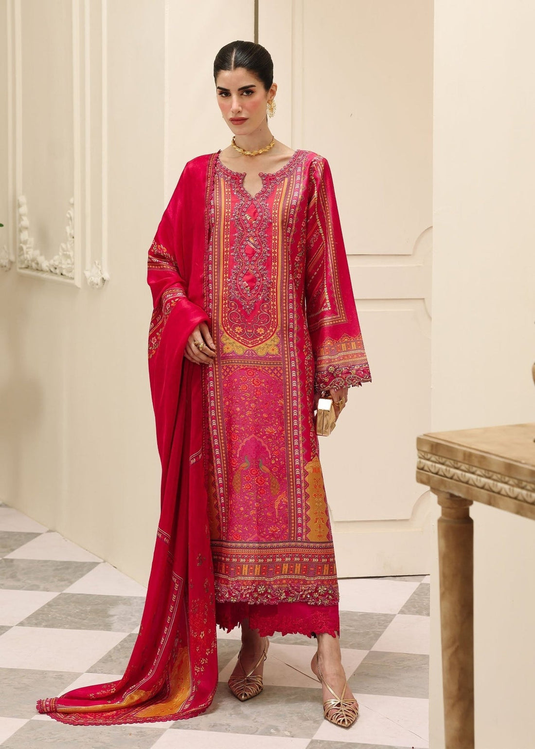 Kanwal Malik | Sorelle Luxe Silk 26 | Zeya - by Libasekhas UK - Registered Vendor of : Kanwal Malik - 100% Original Designer Dress