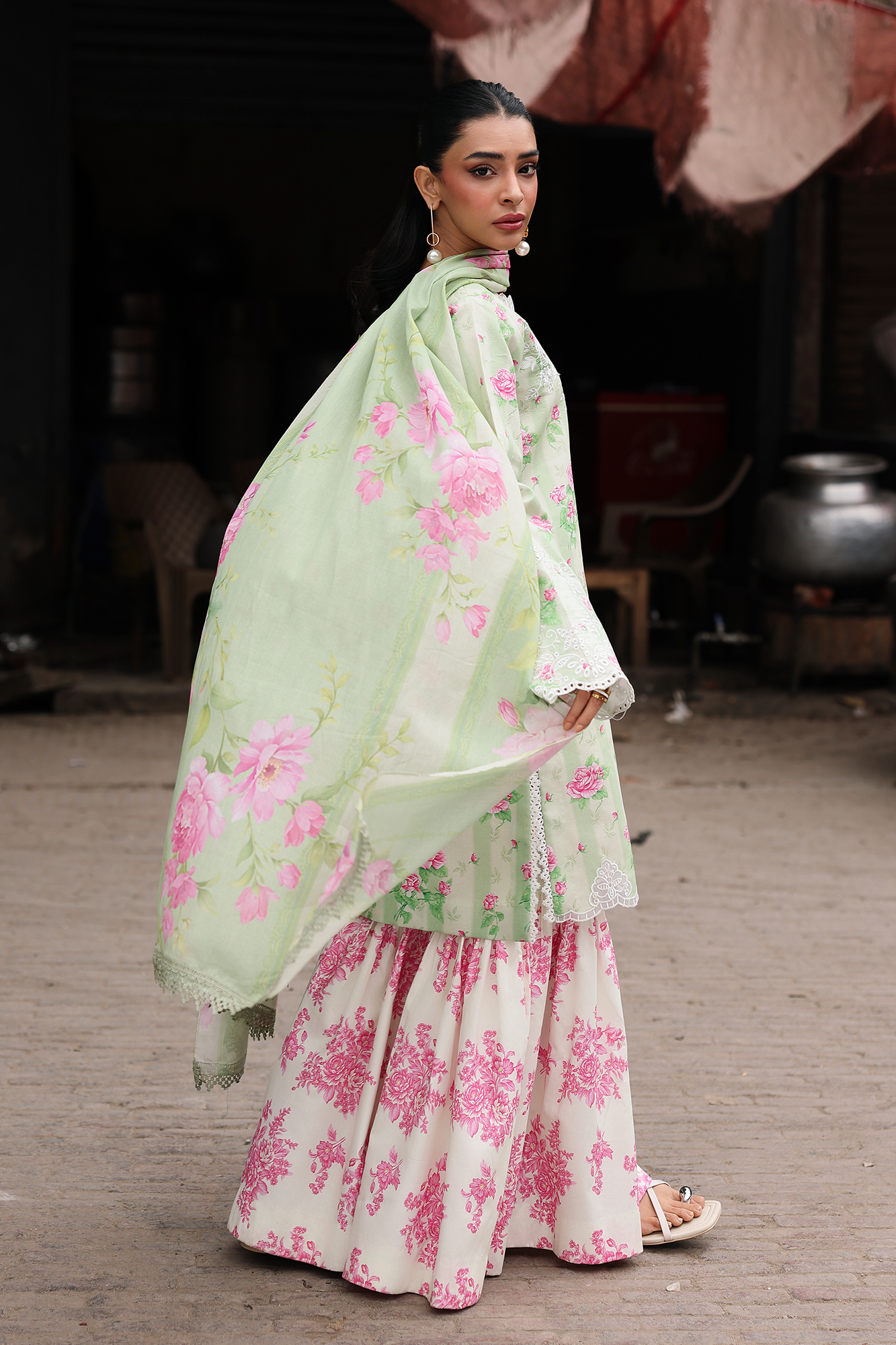Rajbari | Nissa Floral Symphony | Vol. II | 08 - by Libasekhas - Registered Vendor of : Rajbari - 100% Original Designer Dress