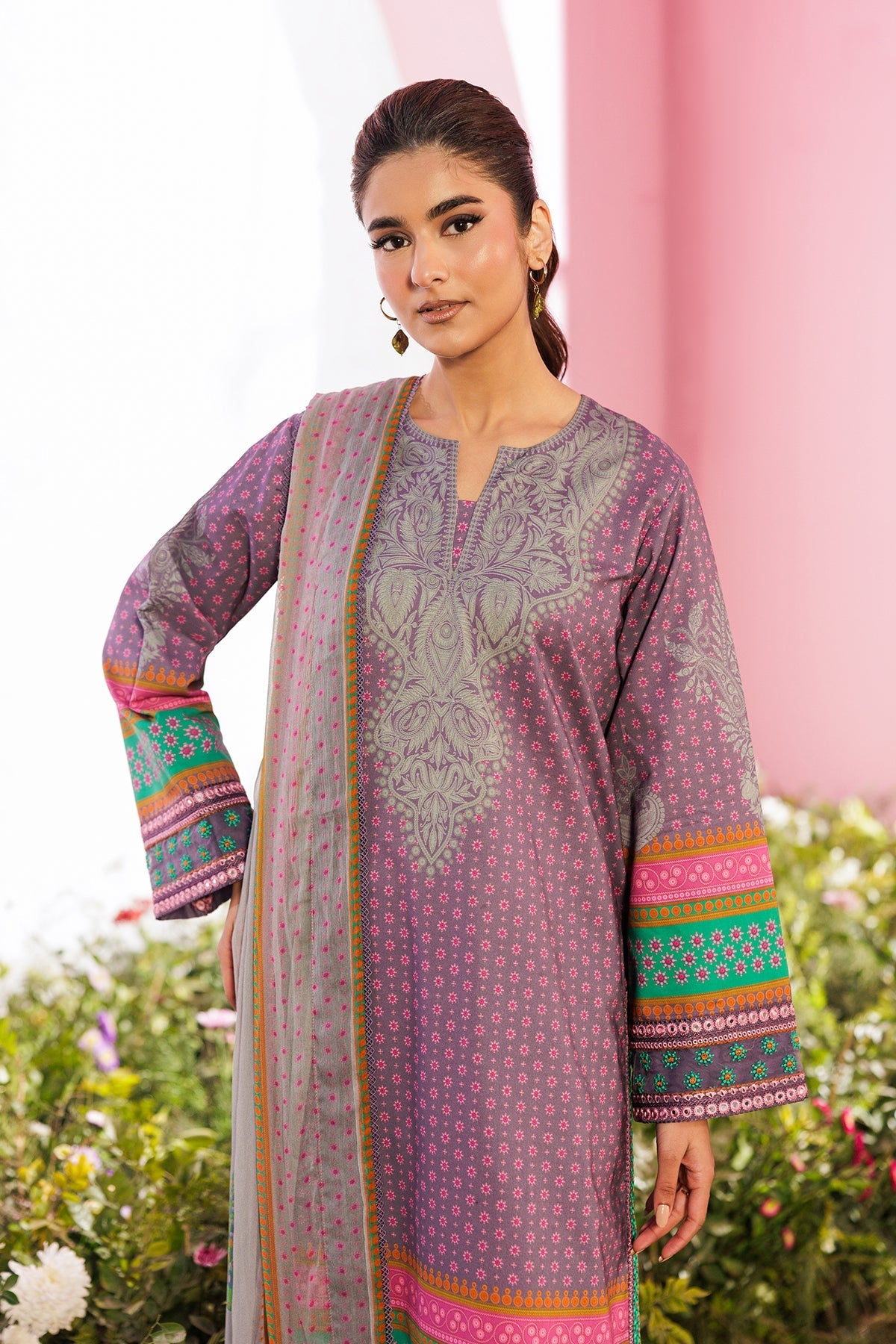 Charizma | Combination Lawn | CC6-17 - by Libasekhas UK - Registered Vendor of : Charizma - 100% Original Designer Dress