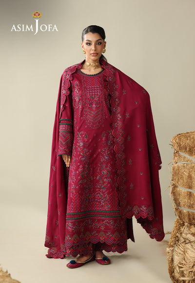 Asim Jofa | Kashmiri Collection 25 | AJULK-07 - by Libasekhas UK - Registered Vendor of : Asim Jofa - 100% Original Designer Dress