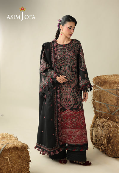 Asim Jofa | Kashmiri Collection 25 | AJULK-01 - by Libasekhas UK - Registered Vendor of : Asim Jofa - 100% Original Designer Dress