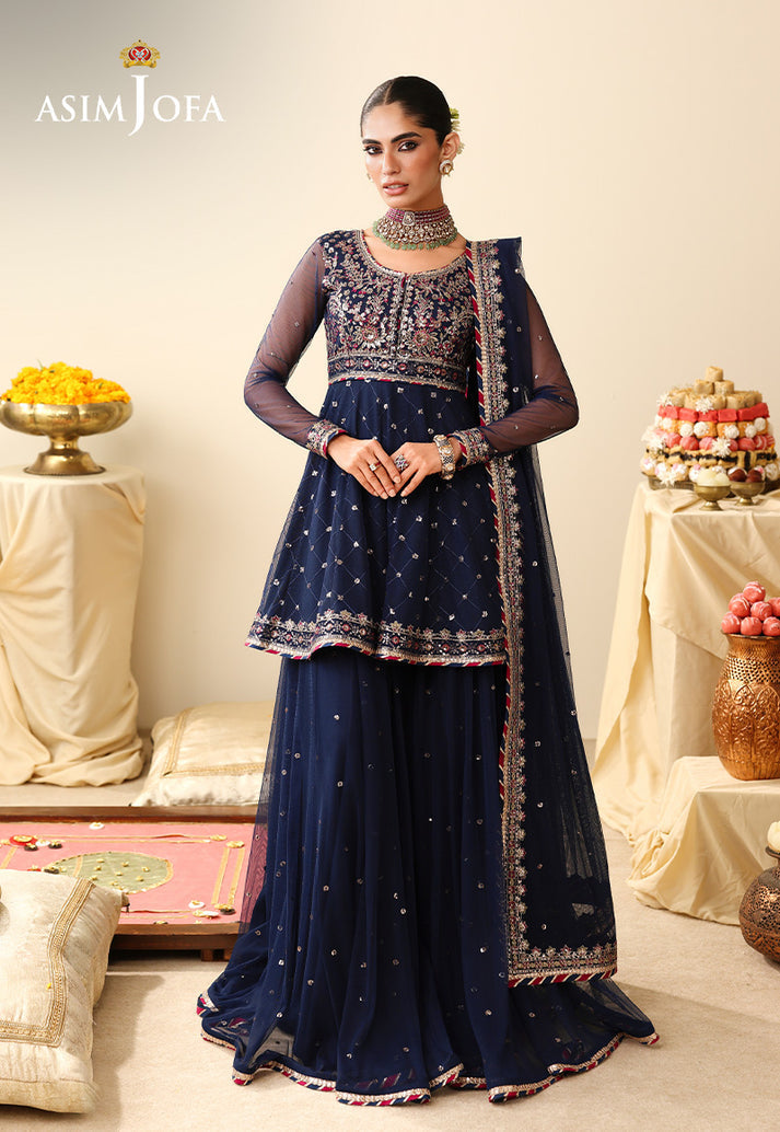 Asim Jofa | Luxury Formals 26 | AJULIH-02 - by Libasekhas UK - Registered Vendor of : Asim Jofa - 100% Original Designer Dress
