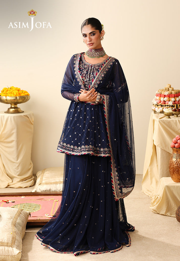 Asim Jofa | Luxury Formals 26 | AJULIH-02 - by Libasekhas UK - Registered Vendor of : Asim Jofa - 100% Original Designer Dress