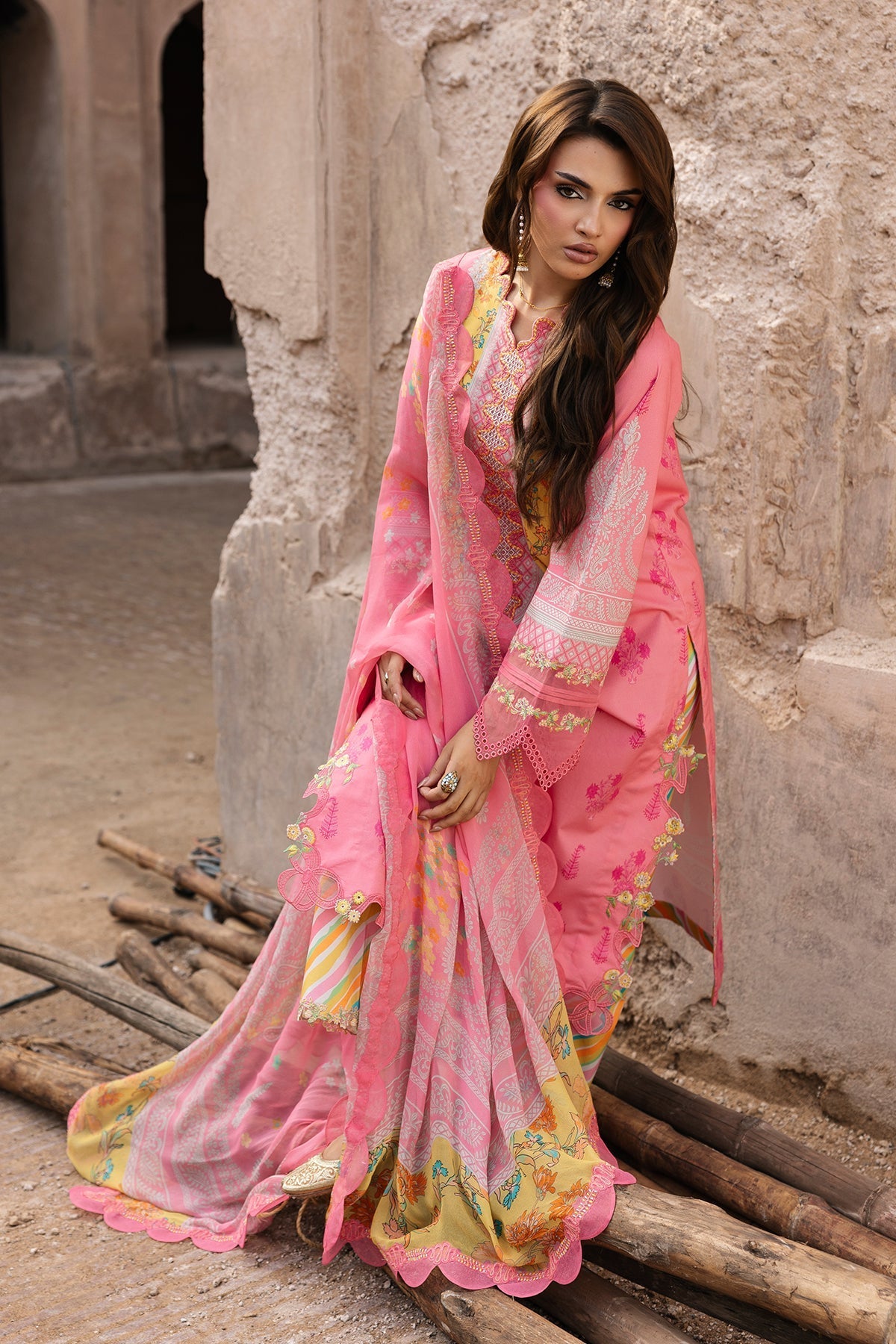 Charizma | Chunri Collection | CHN6-08 - by Libasekhas UK - Registered Vendor of : Charizma - 100% Original Designer Dress