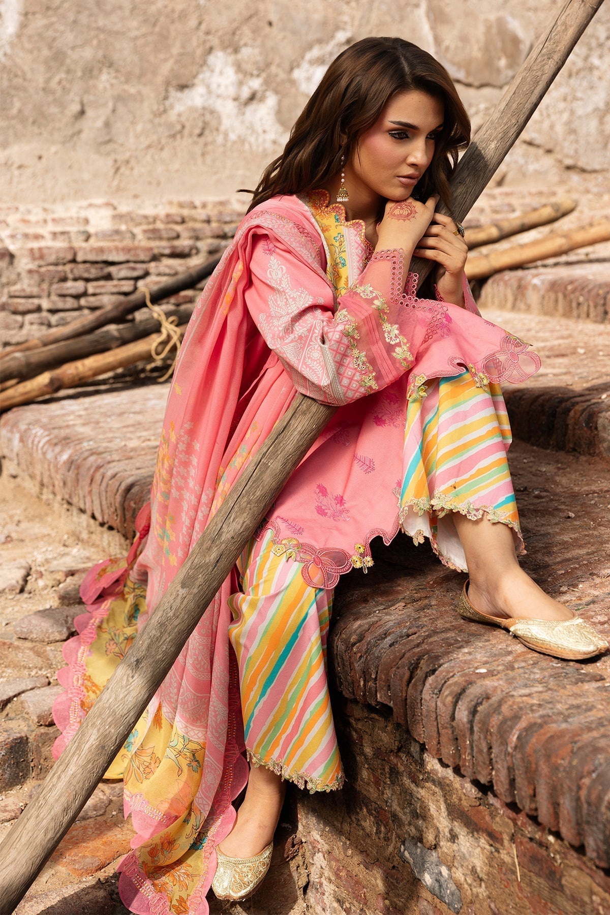 Charizma | Chunri Collection | CHN6-08 - by Libasekhas UK - Registered Vendor of : Charizma - 100% Original Designer Dress