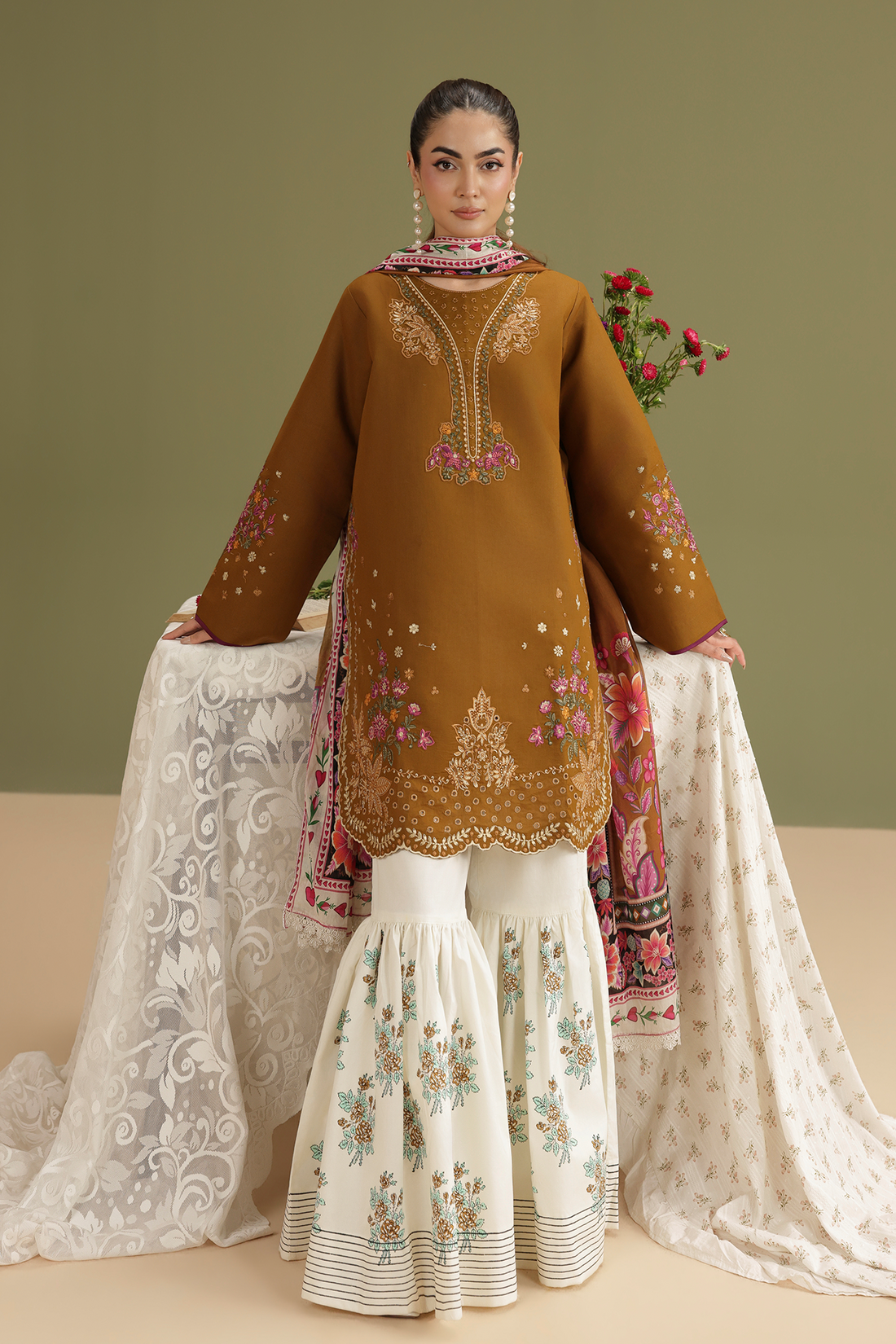 Rajbari | Jahaan Lawn | JAHAAN | 01 - by Libasekhas UK - Registered Vendor of : Rajbari - 100% Original Designer Dress