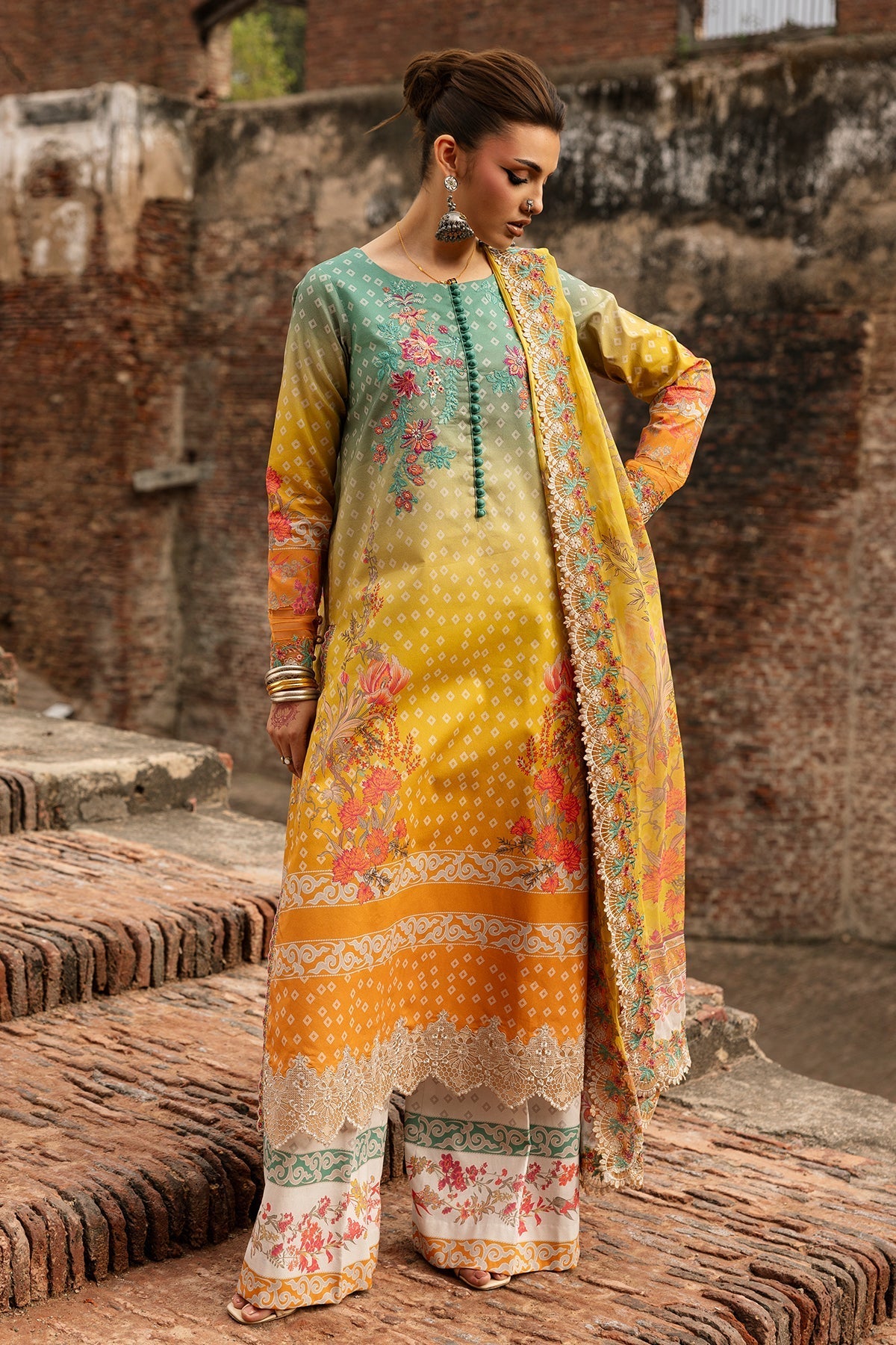 Charizma | Chunri Collection | CHN6-03 - by Libasekhas UK - Registered Vendor of : Charizma - 100% Original Designer Dress