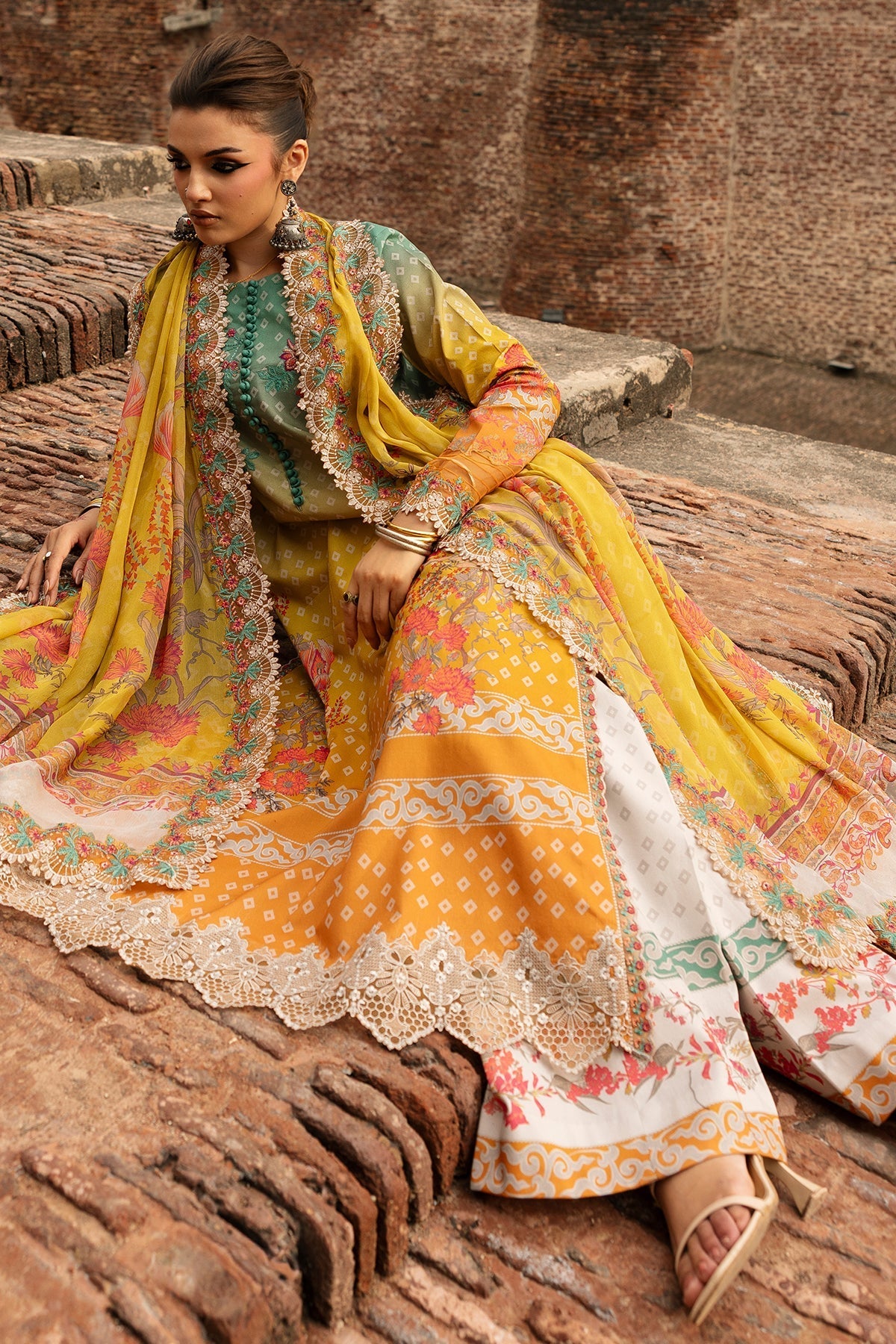 Charizma | Chunri Collection | CHN6-03 - by Libasekhas UK - Registered Vendor of : Charizma - 100% Original Designer Dress