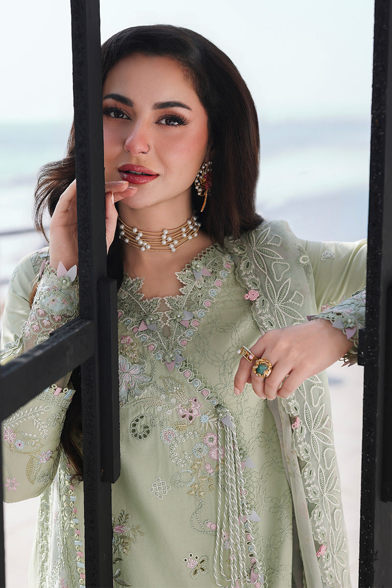 Qalamkar | Sahil Luxury Lawn 26 | SA-12 JIYA - by Libasekhas UK - Registered Vendor of : Qalamkar - 100% Original Designer Dress