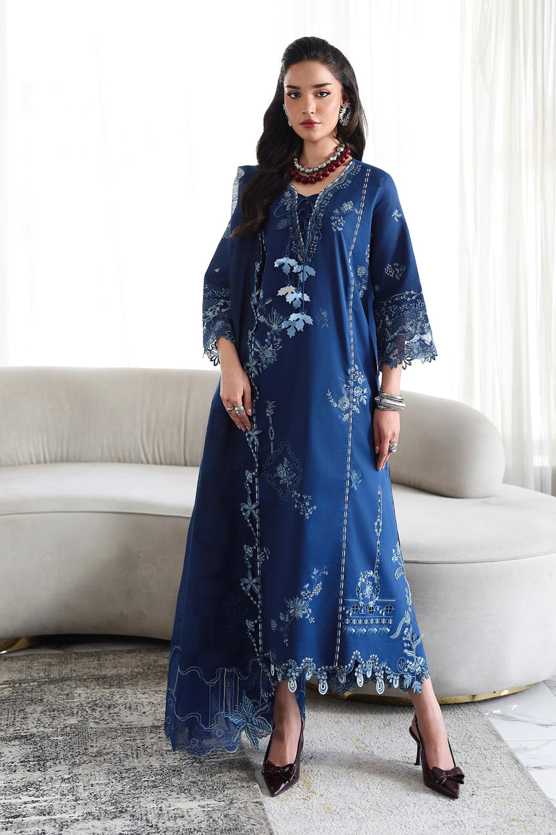 Qalamkar | Q Line Lawn 26 | QKL-01 SORAI - by Libasekhas UK - Registered Vendor of : Qalamkar - 100% Original Designer Dress