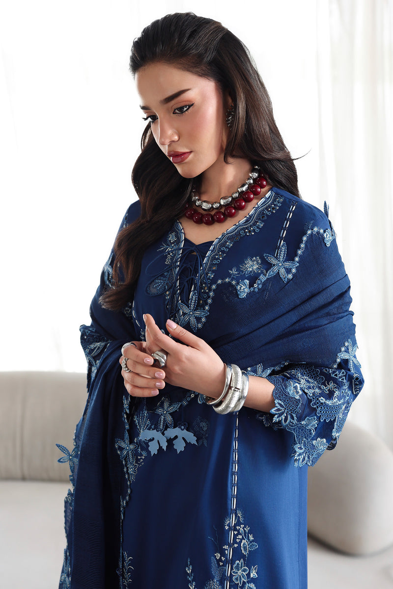 Qalamkar | Q Line Lawn 26 | QKL-01 SORAI - by Libasekhas UK - Registered Vendor of : Qalamkar - 100% Original Designer Dress
