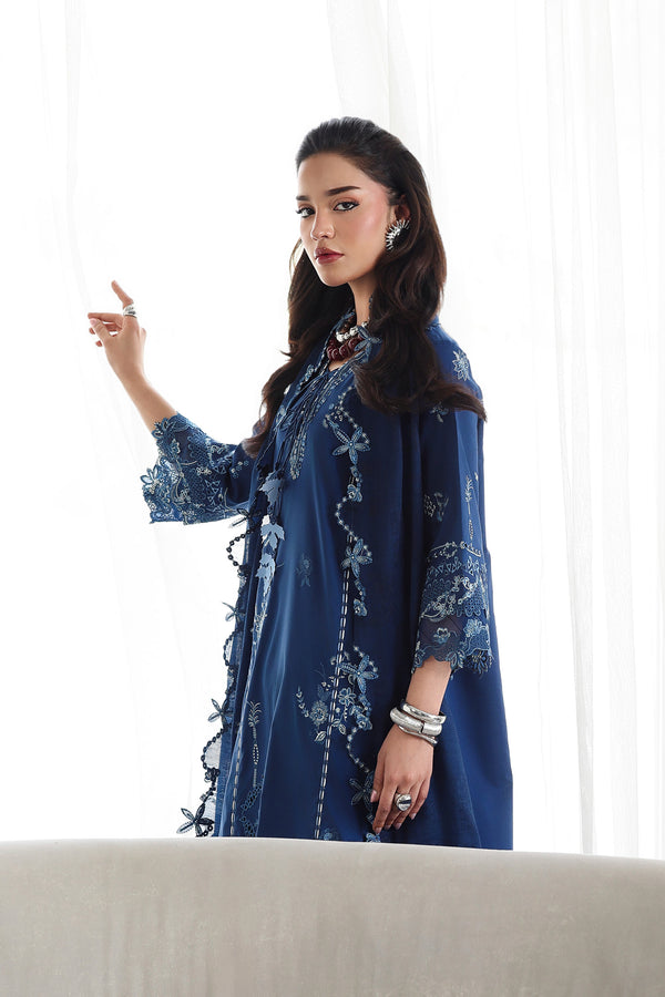 Qalamkar | Q Line Lawn 26 | QKL-01 SORAI - by Libasekhas UK - Registered Vendor of : Qalamkar - 100% Original Designer Dress