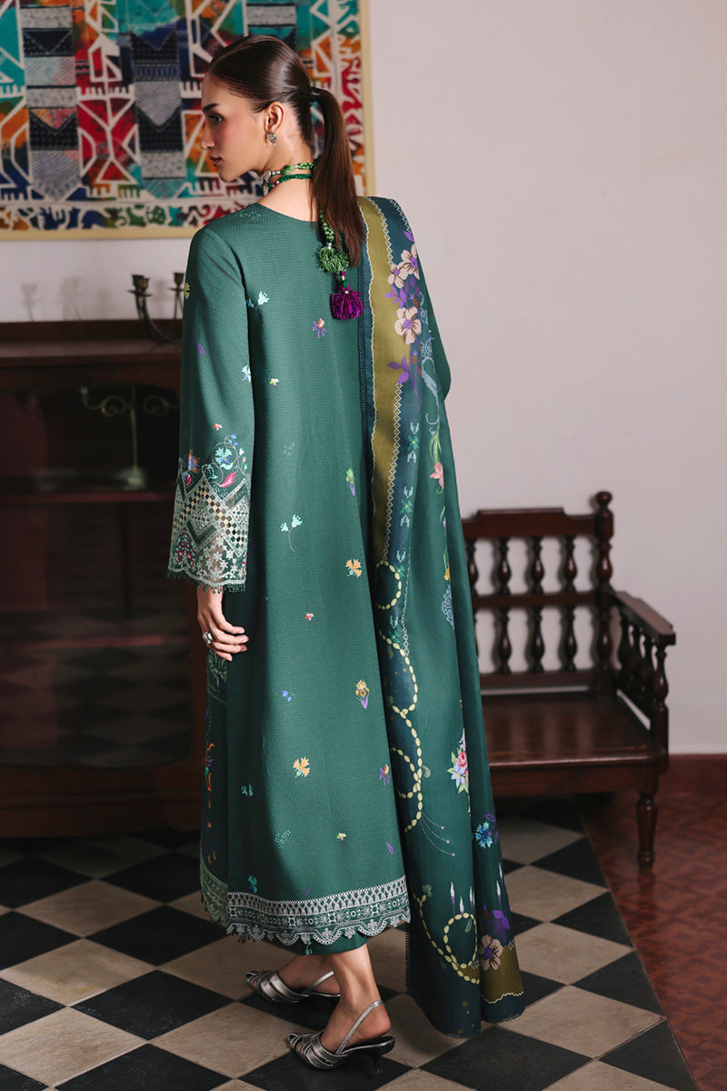 Qalamkar | QPrints Winter 25 | QW-06 (A) KARLA - by Libasekhas UK - Registered Vendor of : Qalamkar - 100% Original Designer Dress