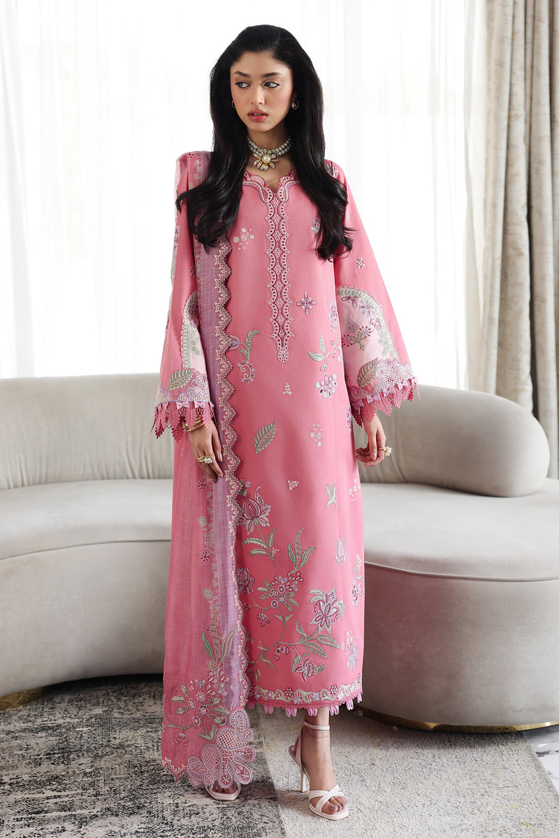 Qalamkar | Q Line Lawn 26 | QKL-02 ABEER - by Libasekhas UK - Registered Vendor of : Qalamkar - 100% Original Designer Dress