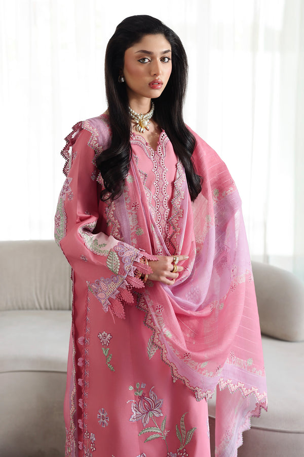 Qalamkar | Q Line Lawn 26 | QKL-02 ABEER - by Libasekhas UK - Registered Vendor of : Qalamkar - 100% Original Designer Dress