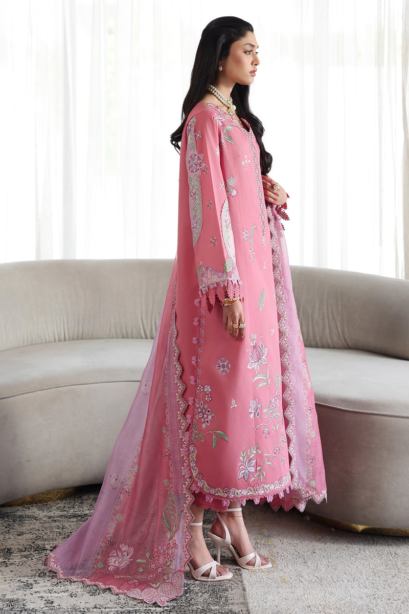 Qalamkar | Q Line Lawn 26 | QKL-02 ABEER - by Libasekhas UK - Registered Vendor of : Qalamkar - 100% Original Designer Dress