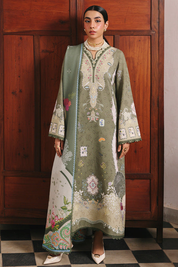 Qalamkar | QPrints Winter 25 | QW-09 (A) KHANZA - by Libasekhas UK - Registered Vendor of : Qalamkar - 100% Original Designer Dress