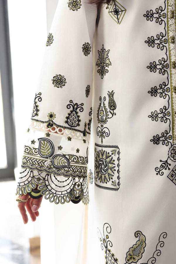Qalamkar | Q Line Lawn 26 | QKL-13 REEMA - by Libasekhas UK - Registered Vendor of : Qalamkar - 100% Original Designer Dress