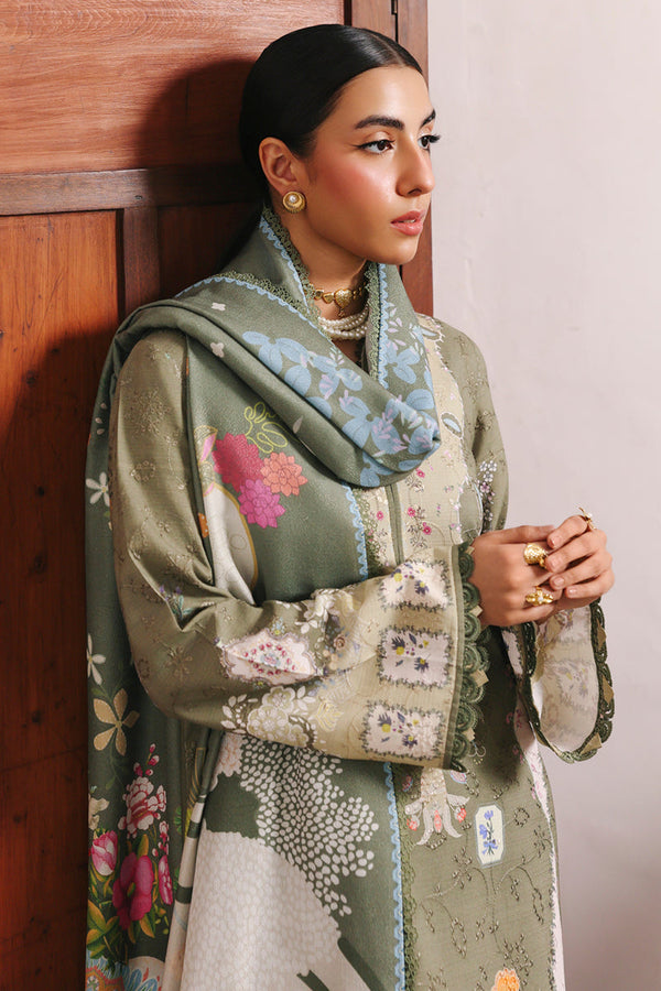 Qalamkar | QPrints Winter 25 | QW-09 (A) KHANZA - by Libasekhas UK - Registered Vendor of : Qalamkar - 100% Original Designer Dress