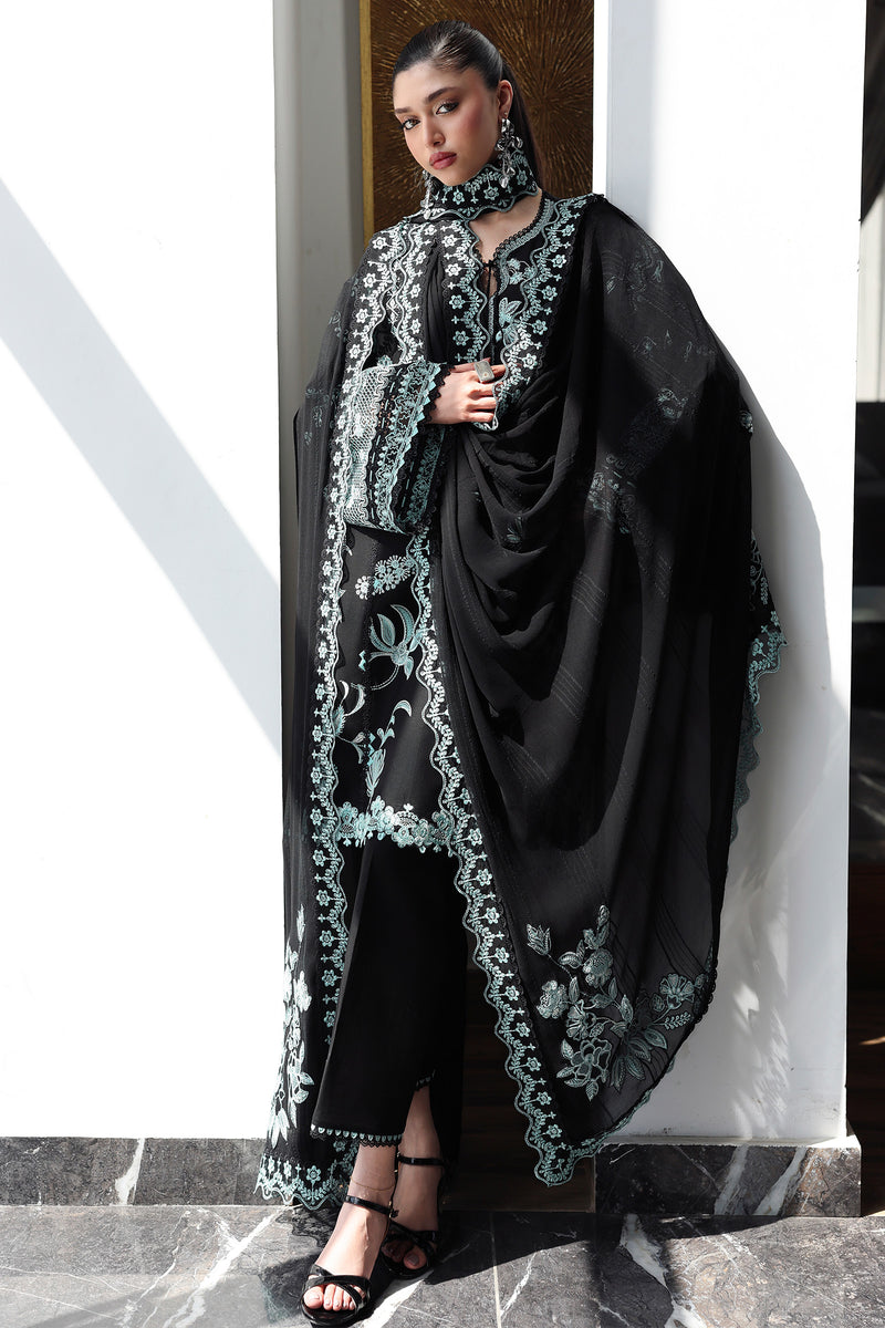 Qalamkar | Q Line Lawn 26 | QKL-06 SANA - by Libasekhas UK - Registered Vendor of : Qalamkar - 100% Original Designer Dress