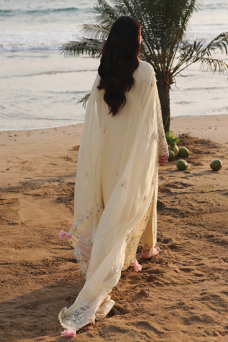 Qalamkar | Sahil Luxury Lawn 26 | SA-03 SAFA - by Libasekhas UK - Registered Vendor of : Qalamkar - 100% Original Designer Dress