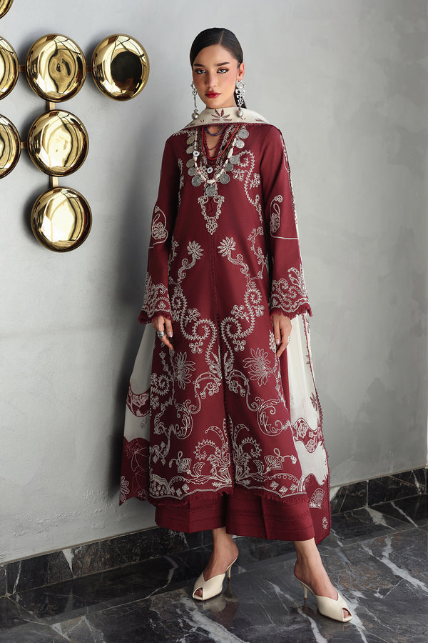 Qalamkar | Q Line Lawn 26 | QKL-08 NISA - by Libasekhas UK - Registered Vendor of : Qalamkar - 100% Original Designer Dress