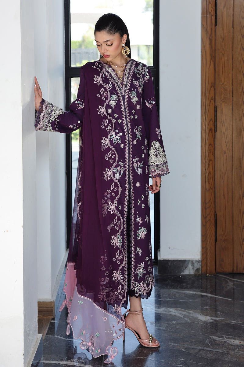 Qalamkar | Q Line Lawn 26 | QKL-14 SUHRA - by Libasekhas UK - Registered Vendor of : Qalamkar - 100% Original Designer Dress