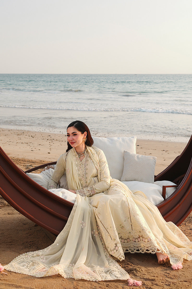 Qalamkar | Sahil Luxury Lawn 26 | SA-03 SAFA - by Libasekhas UK - Registered Vendor of : Qalamkar - 100% Original Designer Dress