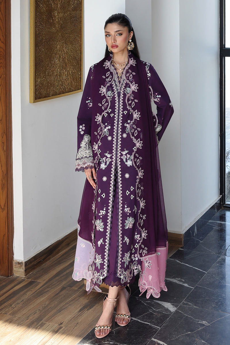 Qalamkar | Q Line Lawn 26 | QKL-14 SUHRA - by Libasekhas UK - Registered Vendor of : Qalamkar - 100% Original Designer Dress