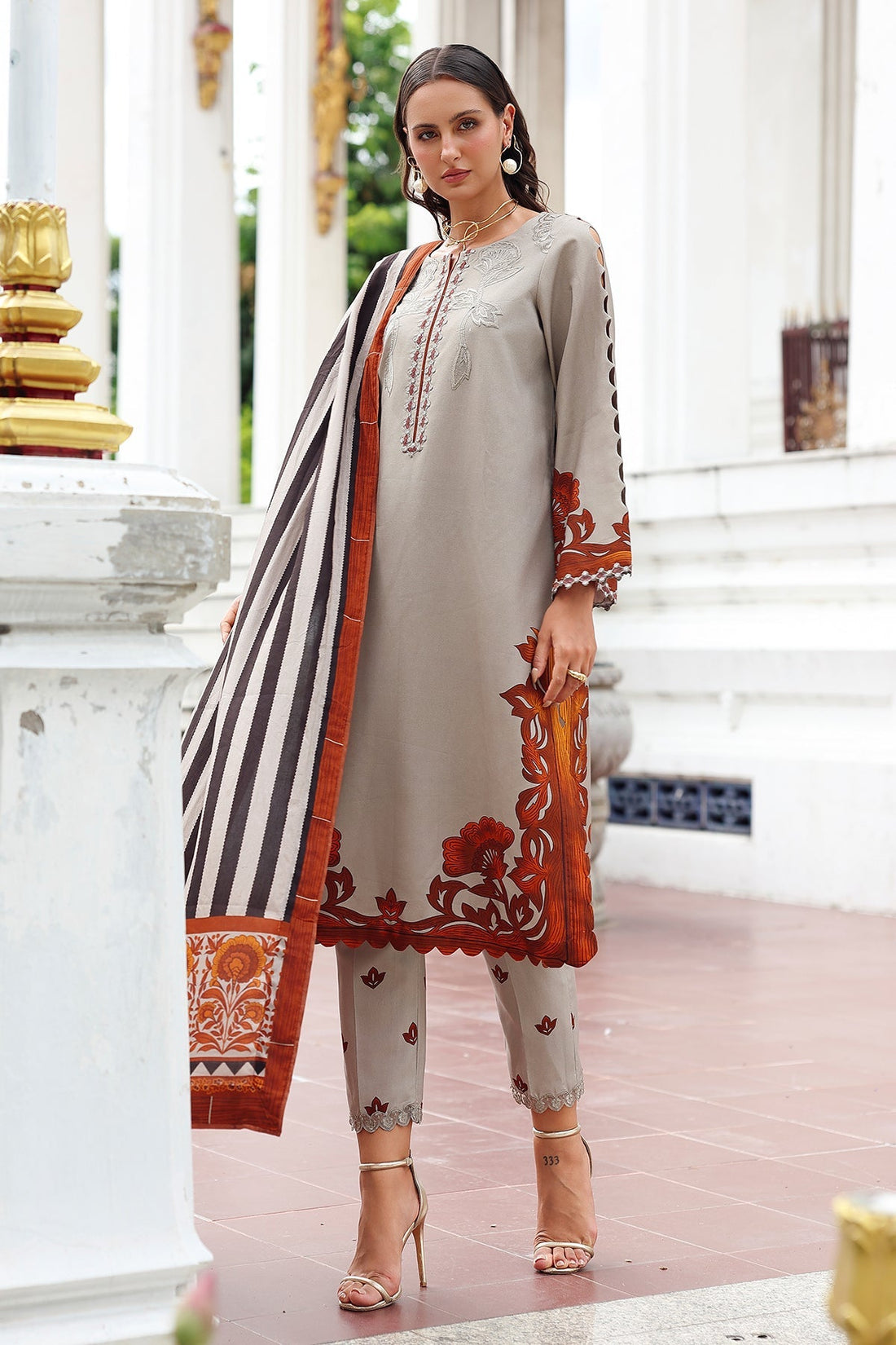 Charizma | Aniq Winter 2025 |  ANW6-05 - by Libasekhas UK - Registered Vendor of : Charzima - 100% Original Designer Dress